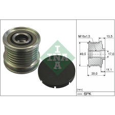 Schaeffler INA generátor szabadonfutó Schaeffler INA 535 0166 10 autóalkatrész