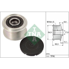 Schaeffler INA generátor szabadonfutó Schaeffler INA 535 0298 10 autóalkatrész