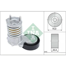 Schaeffler INA Szíjfeszítő, hosszbordás szíj 534 0274 10 autóalkatrész
