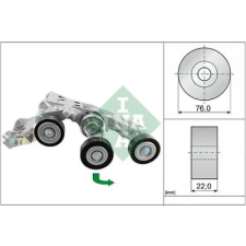 Schaeffler INA Szíjfeszítő, hosszbordás szíj 534 0338 10 autóalkatrész
