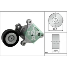 Schaeffler INA Szíjfeszítő, hosszbordás szíj 534 0362 10 autóalkatrész
