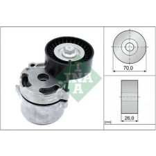 Schaeffler INA Szíjfeszítő, hosszbordás szíj 534 0711 10 autóalkatrész