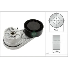 Schaeffler INA Szíjfeszítő, hosszbordás szíj 534 0725 10 autóalkatrész