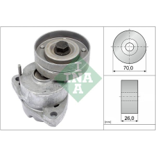 Schaeffler INA Szíjfeszítő, hosszbordás szíj Schaeffler INA 534 0118 20 autóalkatrész