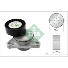 Schaeffler INA Szíjfeszítő, hosszbordás szíj Schaeffler INA 534 0290 10 autóalkatrész