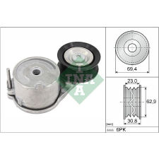 Schaeffler INA Szíjfeszítő, hosszbordás szíj Schaeffler INA 534 0915 10 autóalkatrész