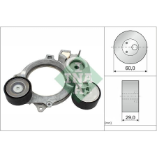 Schaeffler INA Szíjfeszítő, hosszbordás szíj Schaeffler INA 534 0935 10 autóalkatrész