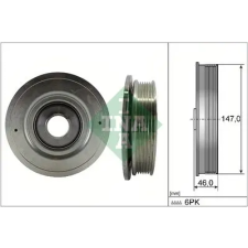 Schaeffler INA Szíjtárcsa, főtengely 544 0094 10 autóalkatrész