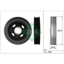 Schaeffler INA Szíjtárcsa, főtengely Schaeffler INA 544 0179 10 autóalkatrész