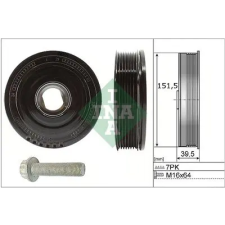 Schaeffler INA Szíjtárcsa készlet, forgattyús tengely 544 0177 20 autóalkatrész