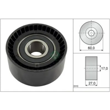 Schaeffler INA Szíjtárcsa/vezetőgörgő, fogasszíj 532 0747 10 autóalkatrész