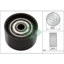Schaeffler INA Szíjtárcsa/vezetőgörgő, fogasszíj 532 0774 10 autóalkatrész