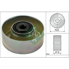 Schaeffler INA Szíjtárcsa/vezetőgörgő, hosszbordás szíj 532 0214 10 autóalkatrész