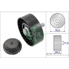 Schaeffler INA Szíjtárcsa/vezetőgörgő, hosszbordás szíj 532 0632 10 autóalkatrész