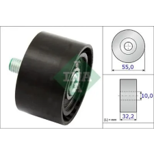 Schaeffler INA Szíjtárcsa/vezetőgörgő, hosszbordás szíj 532 0659 10 autóalkatrész