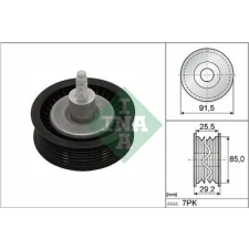 Schaeffler INA Szíjtárcsa/vezetőgörgő, hosszbordás szíj 532 0909 10 autóalkatrész