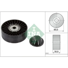 Schaeffler INA Szíjtárcsa/vezetőgörgő, hosszbordás szíj 532 0920 10 autóalkatrész