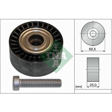 Schaeffler INA Szíjtárcsa/vezetőgörgő, hosszbordás szíj Schaeffler INA 532 0433 10 autóalkatrész