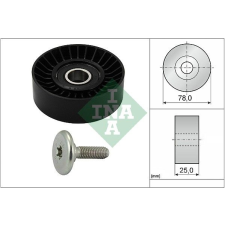 Schaeffler INA Szíjtárcsa/vezetőgörgő, hosszbordás szíj Schaeffler INA 532 0439 10 autóalkatrész