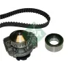 Schaeffler INA Vízpumpa + fogasszíj készlet 530 0009 30