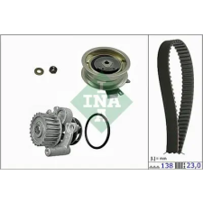 Schaeffler INA Vízpumpa + fogasszíj készlet 530 0171 30 autóalkatrész