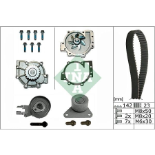 Schaeffler INA Vízpumpa + fogasszíj készlet Schaeffler INA 530 0467 30 autóalkatrész