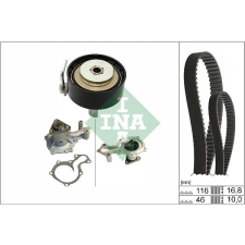 Schaeffler INA Vízpumpa + fogasszíj készlet Schaeffler INA 530 0841 30 autóalkatrész