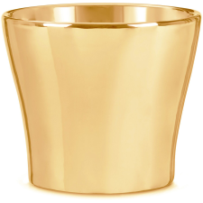 Scheurich 808 kaspó Mirror Gold arany 15 cm x 13 cm kerti dekoráció