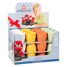 Scheurich 920 kaspó 9 cm különböző színekben kerti tárolás