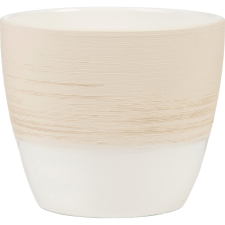 Scheurich kaspó 950 átmérője 14 cm Vanilla Cream kerti dekoráció