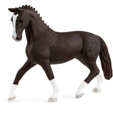 Schleich 13927 Állat - Fekete hannoveri kanca játékfigura
