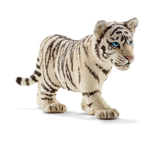 Schleich 14732 Tigriskölyök, fehér játékfigura