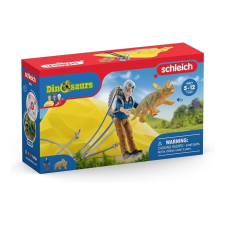 Schleich 41471 Ejtőernyős Triceratops mentés szett játékfigura