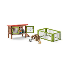 Schleich 42420 Nyúlketrec nyulakkal játékfigura