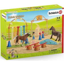 Schleich 42481 Nagy lovasiskola pónikkal játékfigura