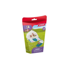 Schleich 42537 Felszerelés és kiegészítők kempingezéshez játékszett - Horse Club játékfigura