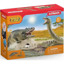 Schleich 42559 Anakonda és aligátor csatája játékfigura