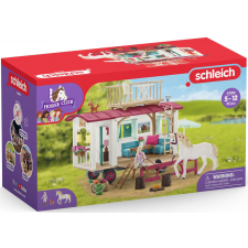 Schleich 42593 Lakókocsi lovas találkozókhoz játékfigura