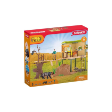 Schleich 42594 Kalandállomás játékszett - Wild Life játékfigura