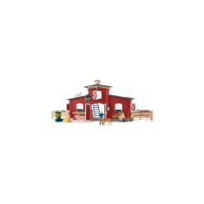 Schleich 42606 Nagy istálló állatokkal játékszett - Farm World játékfigura