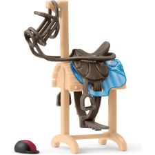 Schleich 42613 Lószerszám tartó állvány felszereléssel játékfigura