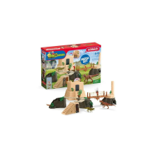 Schleich 42656 Dínó templom legyőzése - Dinoszauruszok játékfigura
