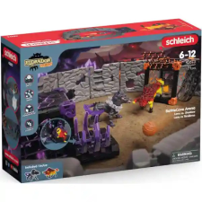 Schleich 42673 BattleCave harci aréna tűzbika és árnykutya figurákkal játékfigura