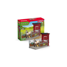 Schleich 42724 Ponybox Mustang kancával játékszett - Farm World játékfigura