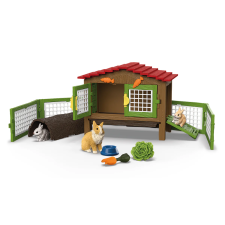 Schleich 42728 Farm World Nyúlkuckó figura (42728) játékfigura