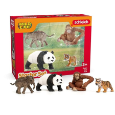 Schleich 42736 Wild Life Ázsia Starter Set játékfigura