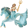 Schleich bayala Mermaid Eyela on underwater Horse       70594