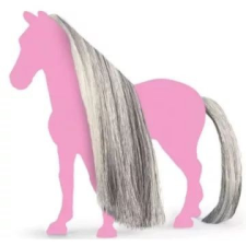 Schleich : Beauty horse - sörény és farok kiegészítő szett - szürke játékfigura