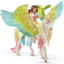 Schleich Fairy Surah csillogó pegazussal (70566) (sch70566) - Játékfigurák játékfigura
