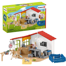 Schleich Farm World: Állatorvosi gyakorlat figurákkal játékfigura